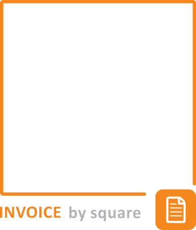 INVOICE by square QR code